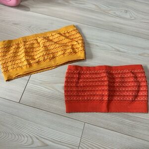 2 Aerie Vibrant Orange bandeau